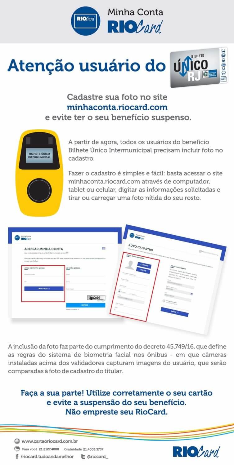 Passagem Riocard Para Atender Ao Decreto Que Regulam